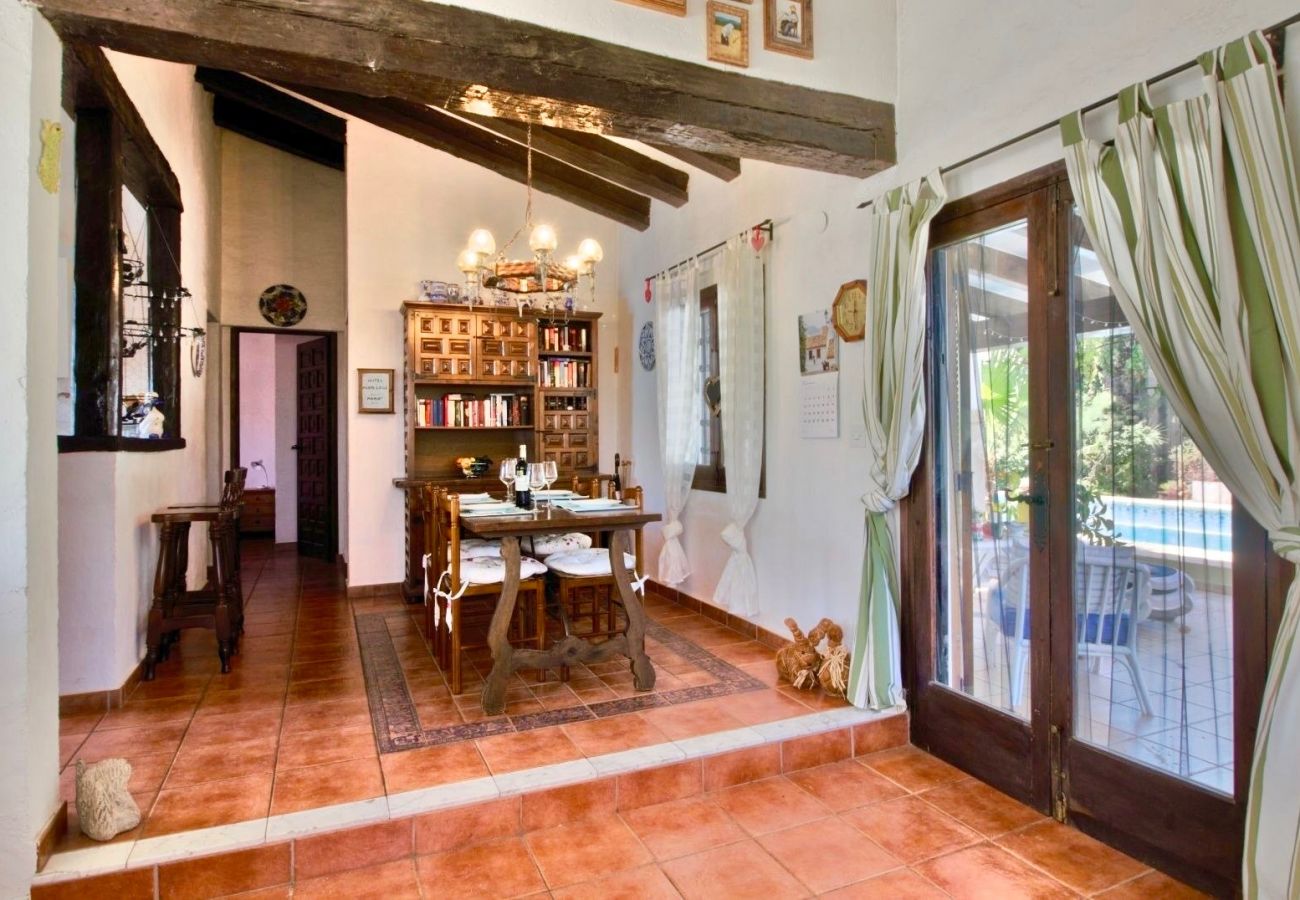 Villa en Denia - Bonita Villa con piscina Finca Paris HH