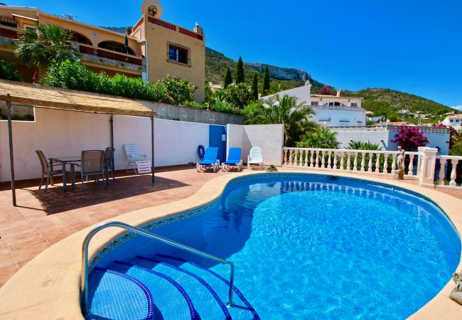 Villa en Denia - Villa con vistas panorámicas y piscina Marquesa JM 6 personas