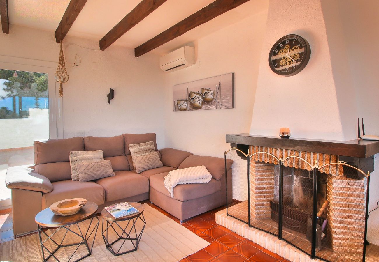 Villa en Denia - Villa con vistas panorámicas y piscina Marquesa JM 6 personas