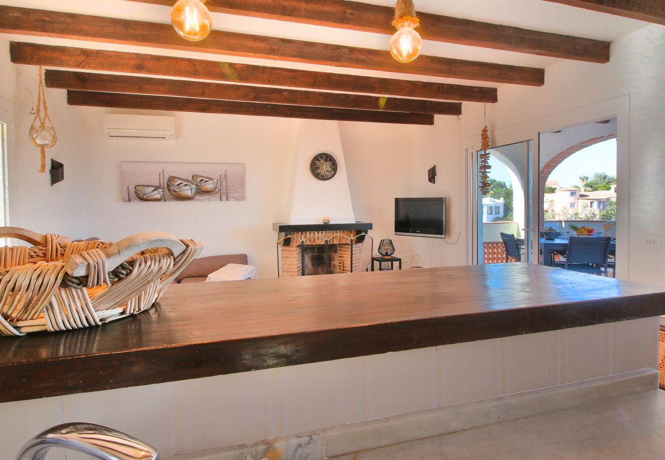 Villa en Denia - Villa con vistas panorámicas y piscina Marquesa JM 6 personas