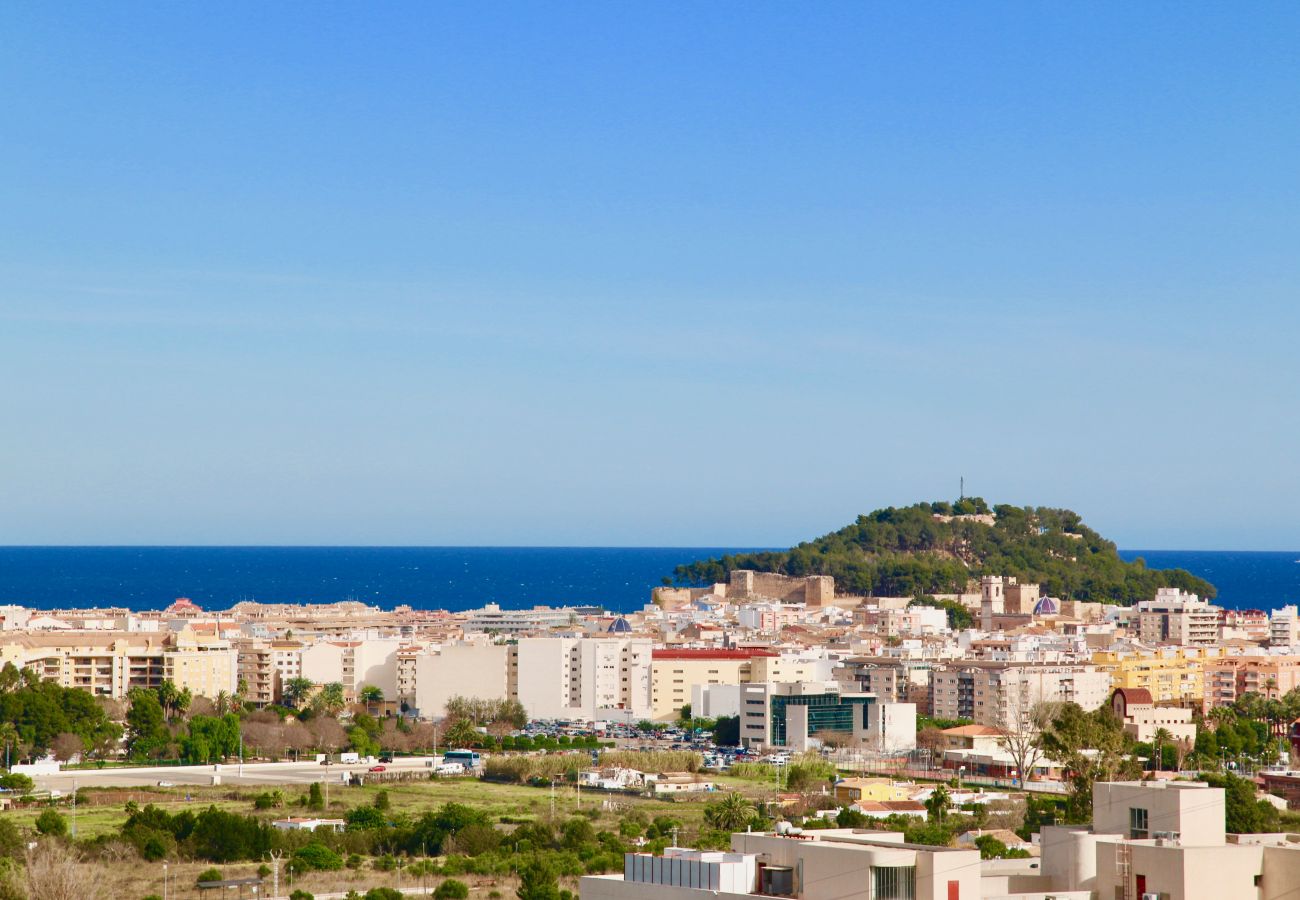 Villa en Denia - Villa con vistas al mar, aire acondicionado y piscina Marquesa CaMar 6 personas