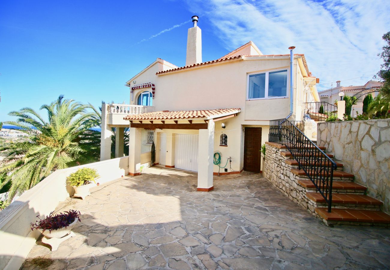 Villa en Denia - Villa con vistas al mar, aire acondicionado y piscina Marquesa CaMar 6 personas