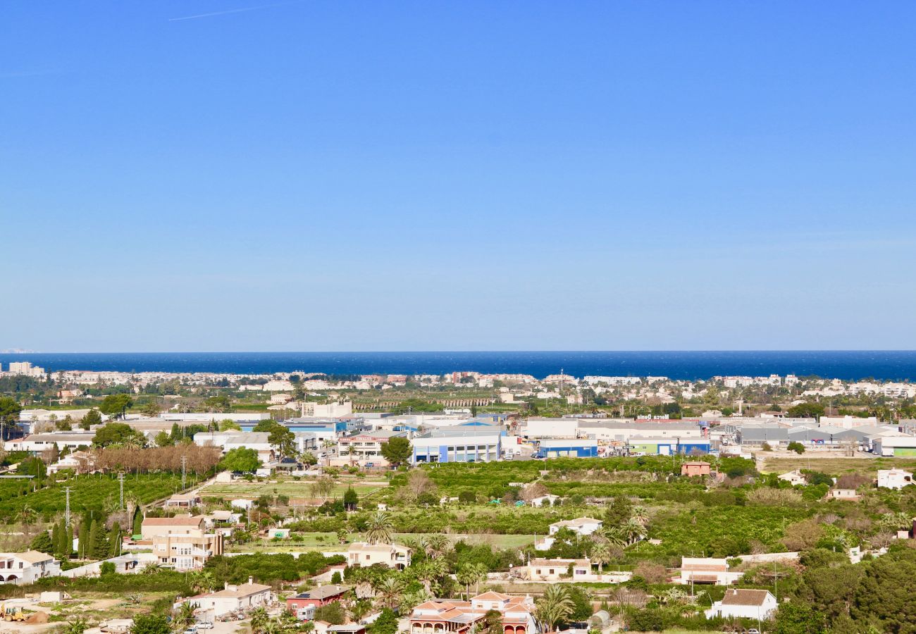 Villa en Denia - Villa con vistas al mar, aire acondicionado y piscina Marquesa CaMar 6 personas