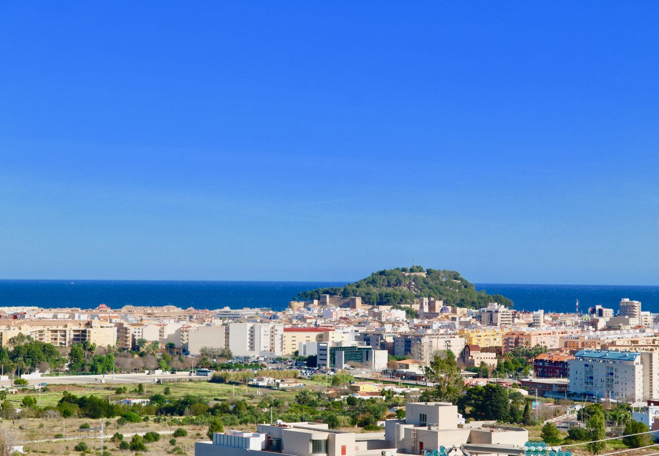 Villa en Denia - Villa con vistas al mar, aire acondicionado y piscina Marquesa CaMar 6 personas