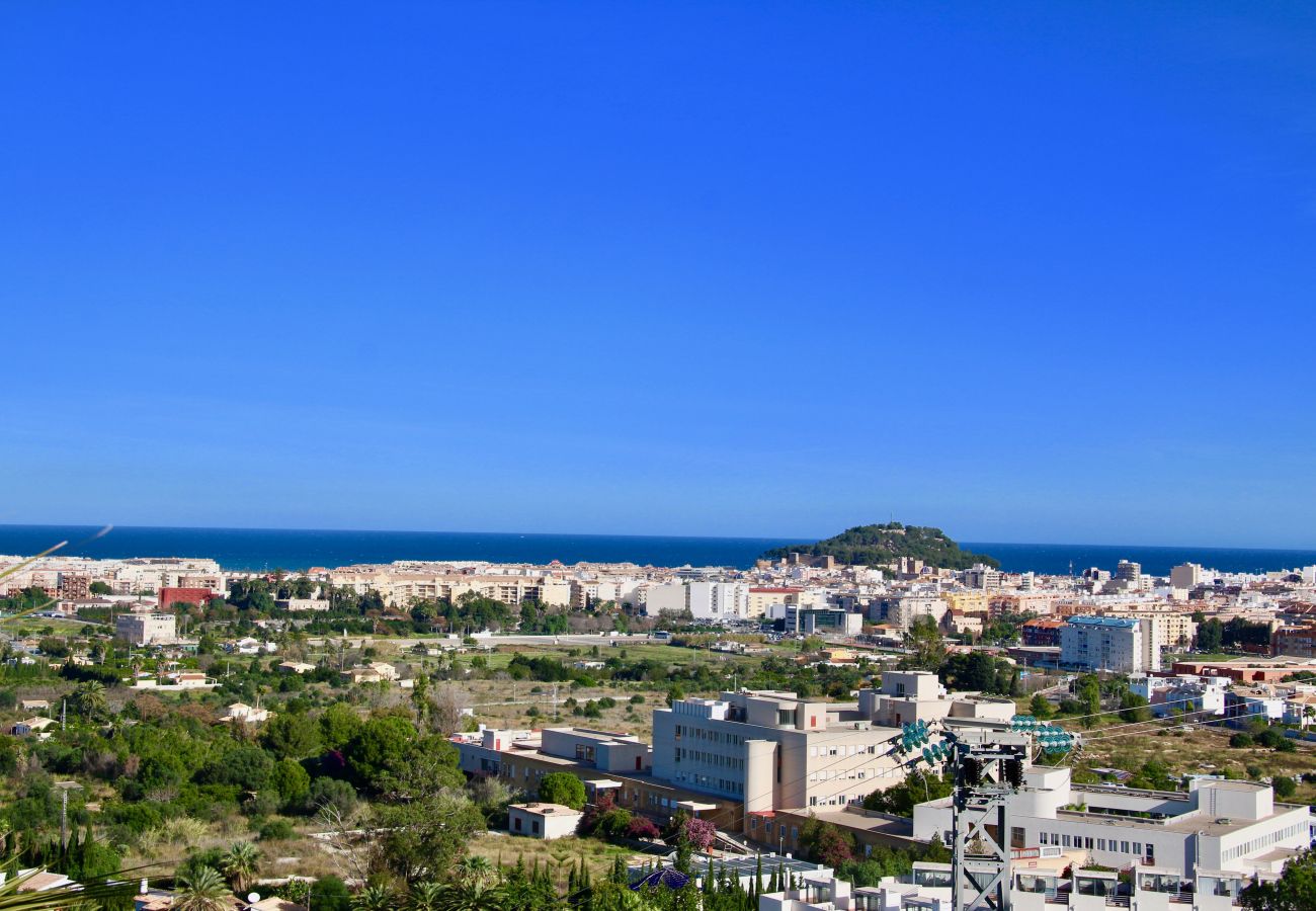Villa en Denia - Villa con vistas al mar, aire acondicionado y piscina Marquesa CaMar 6 personas