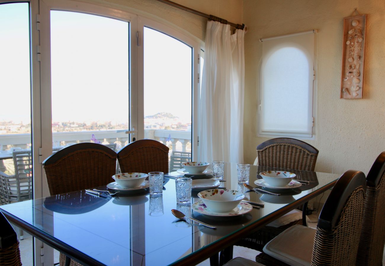 Villa en Denia - Villa con vistas al mar, aire acondicionado y piscina Marquesa CaMar 6 personas