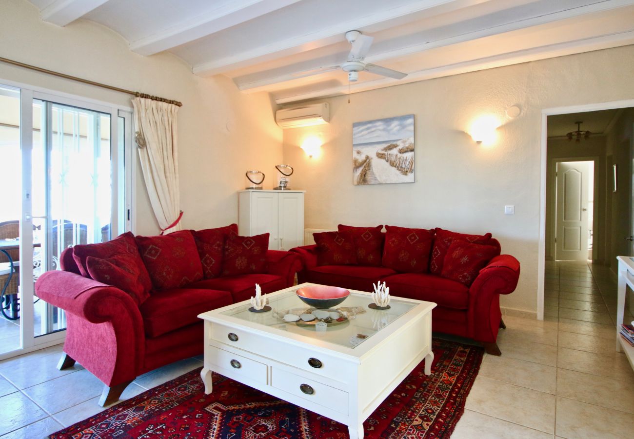 Villa en Denia - Villa con vistas al mar, aire acondicionado y piscina Marquesa CaMar 6 personas