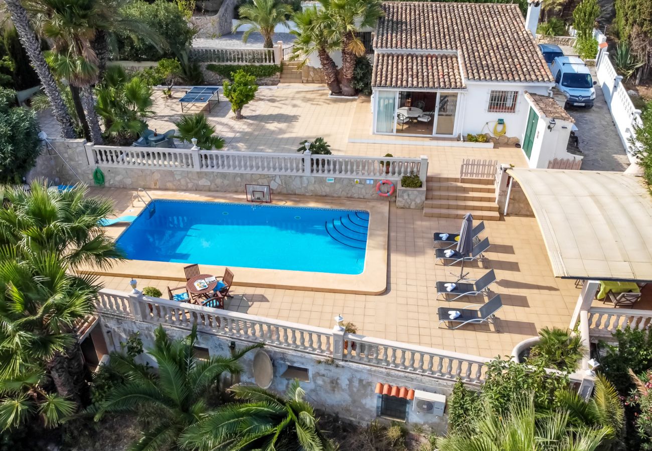 Villa en Benissa - GARROFER,villa en Benissa para 4 pax con piscina privada y vistas al mar. wifi gratuita