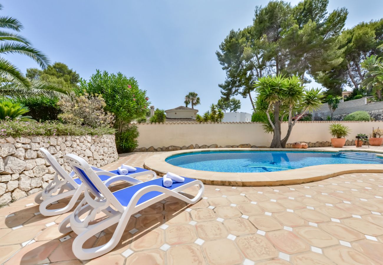 Villa en Moraira - SEBASTIAN,villa para 4 pax en Moraira y piscina privada. wifi gratis