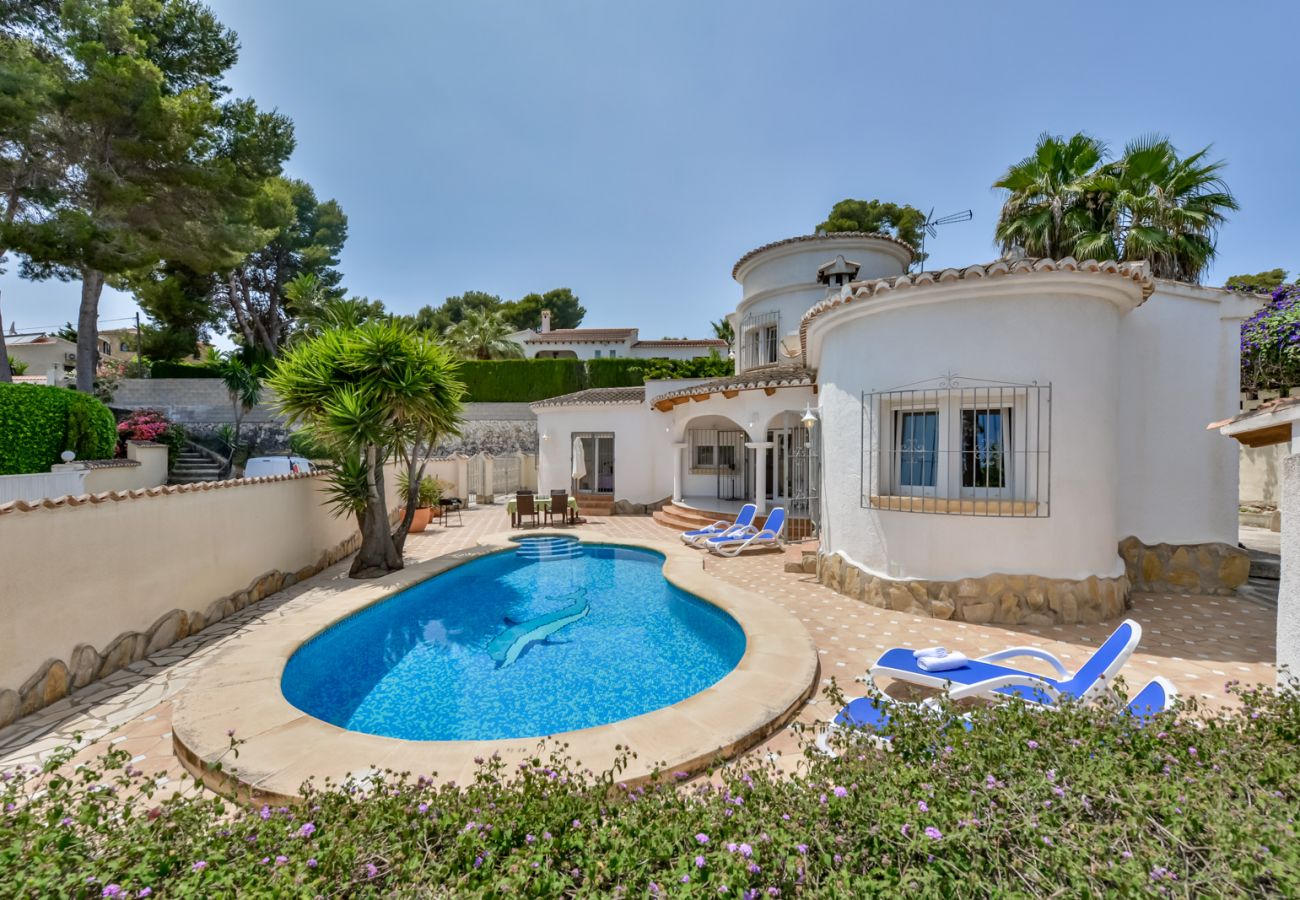 Villa en Moraira - SEBASTIAN,villa para 4 pax en Moraira y piscina privada. wifi gratis