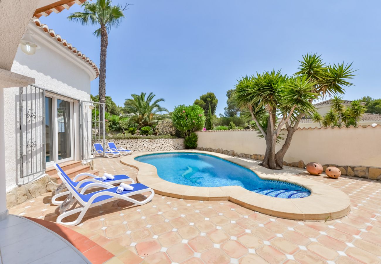 Villa en Moraira - SEBASTIAN,villa para 4 pax en Moraira y piscina privada. wifi gratis