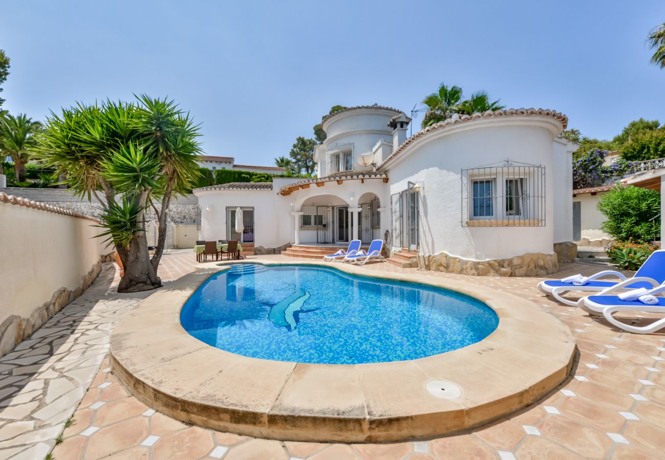 Villa en Moraira - SEBASTIAN,villa para 4 pax en Moraira y piscina privada. wifi gratis