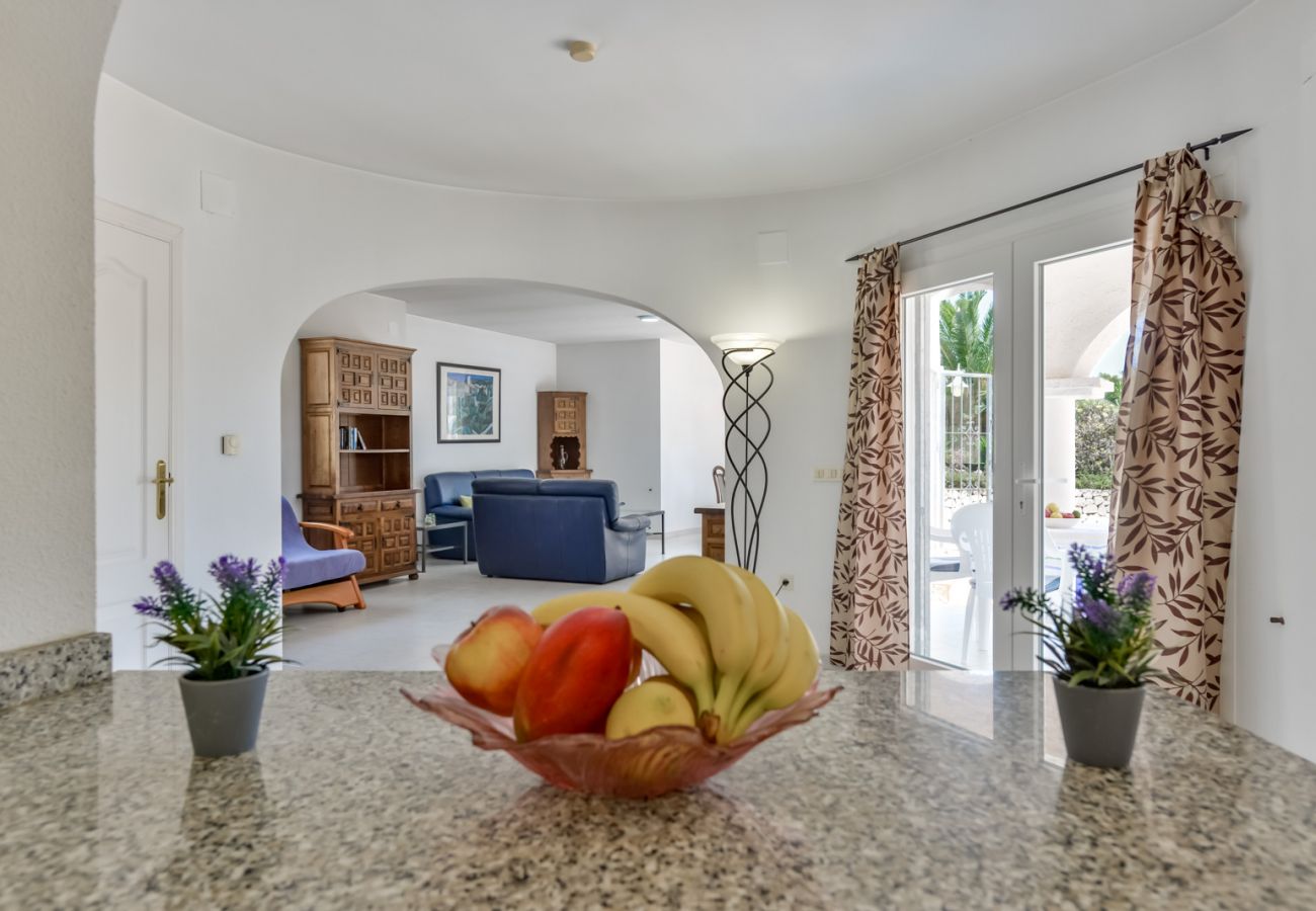 Villa en Moraira - SEBASTIAN,villa para 4 pax en Moraira y piscina privada. wifi gratis