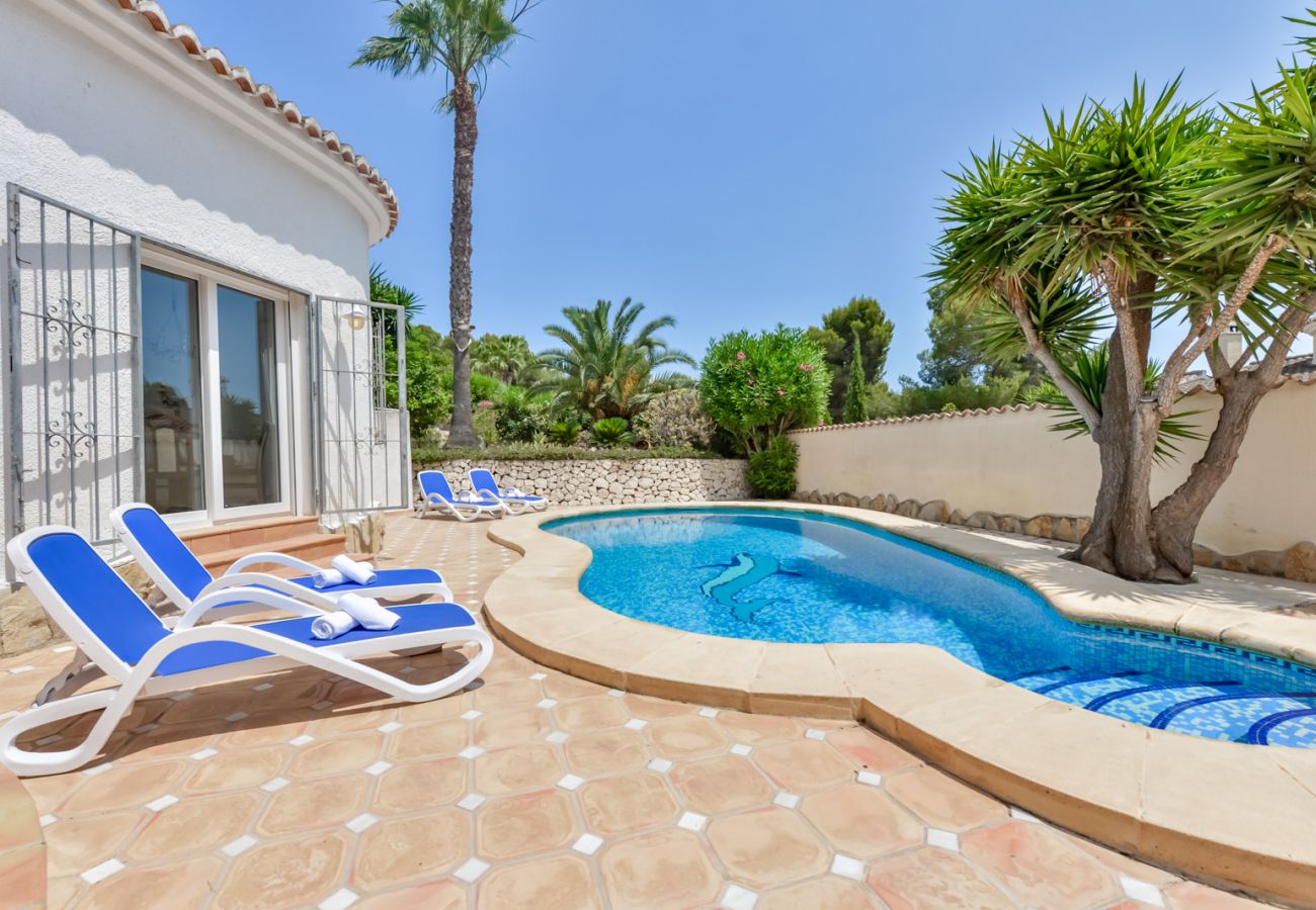 Villa en Moraira - SEBASTIAN,villa para 4 pax en Moraira y piscina privada. wifi gratis