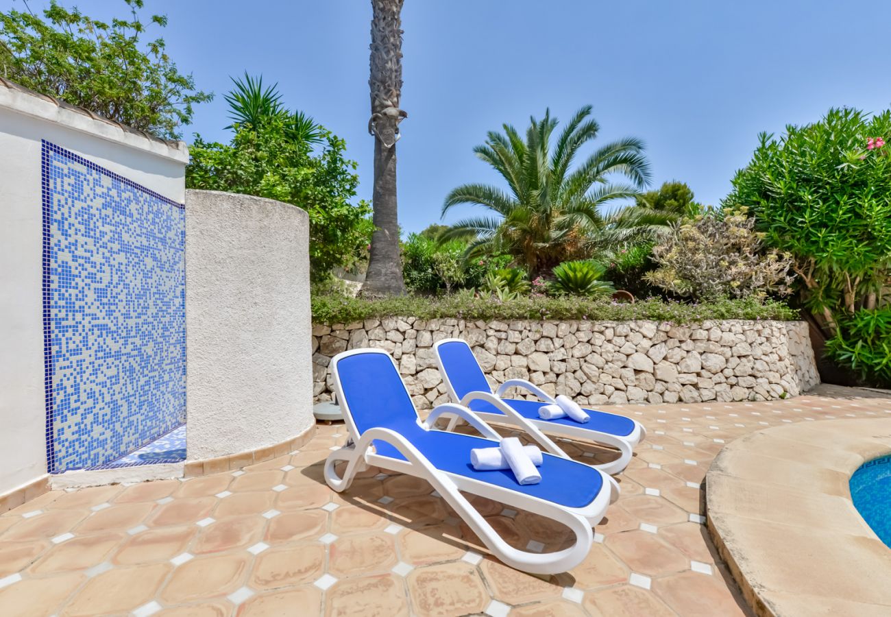 Villa en Moraira - SEBASTIAN,villa para 4 pax en Moraira y piscina privada. wifi gratis