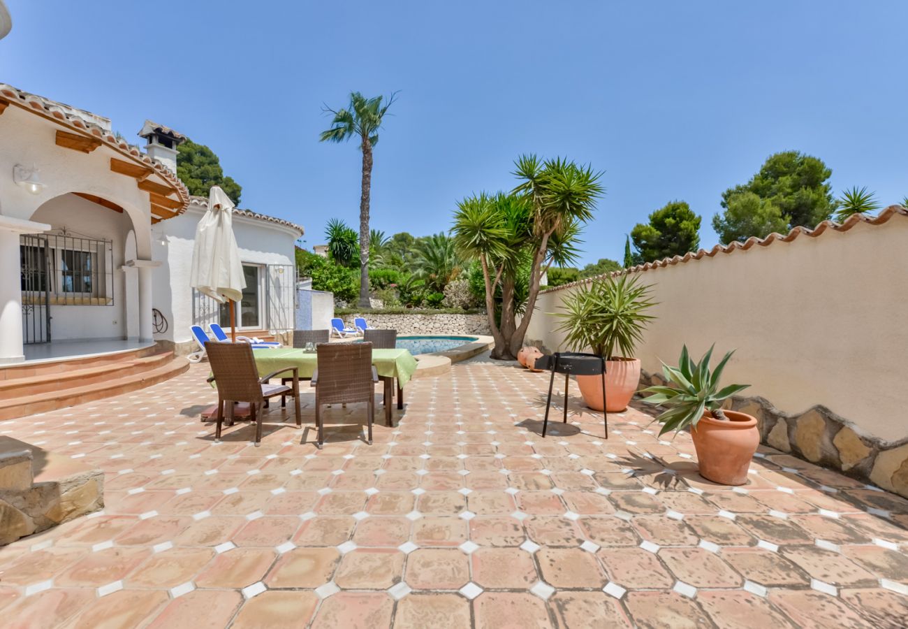 Villa en Moraira - SEBASTIAN,villa para 4 pax en Moraira y piscina privada. wifi gratis