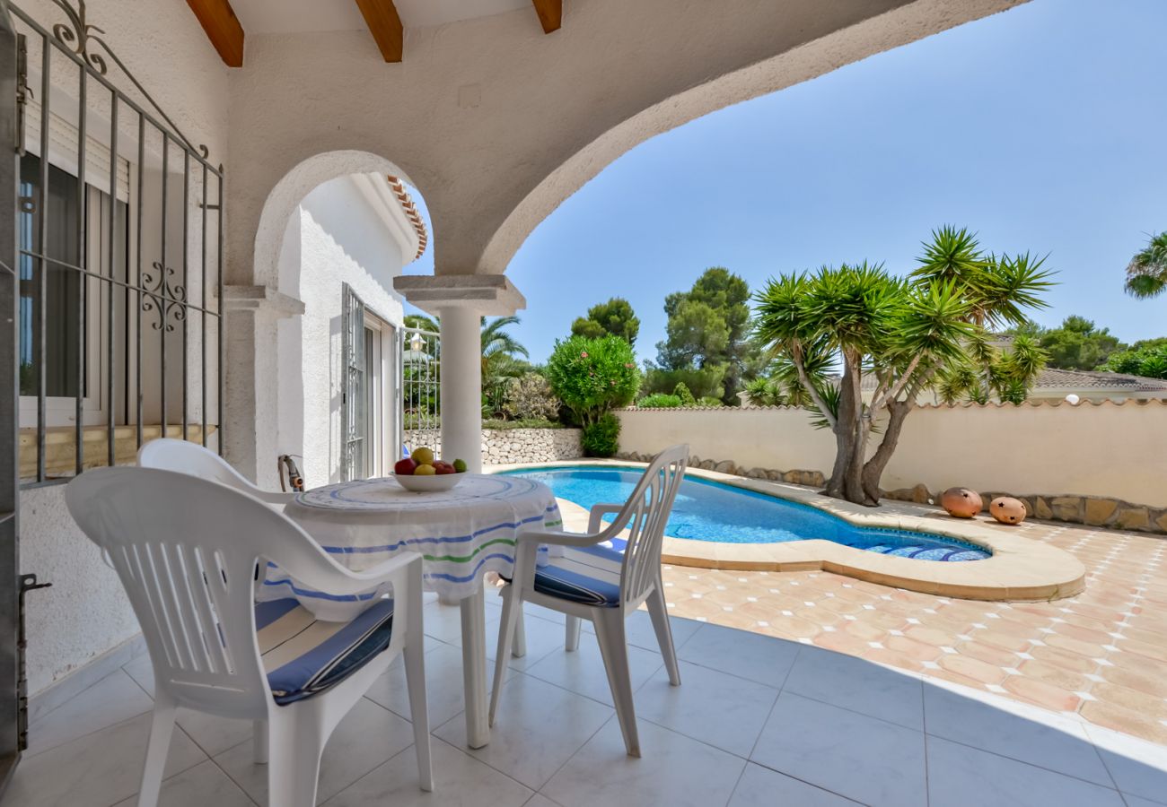 Villa en Moraira - SEBASTIAN,villa para 4 pax en Moraira y piscina privada. wifi gratis