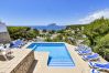 Villa en Benissa - Alquiler de villa en Benissa ARC para 12, piscina privada y vistas al mar