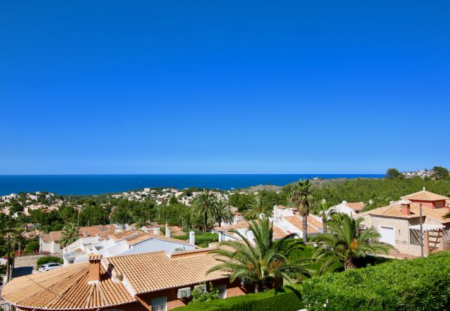 Villa en Denia - Don Quijote Studio SE con vistas al mar,  en Denia carlosferien