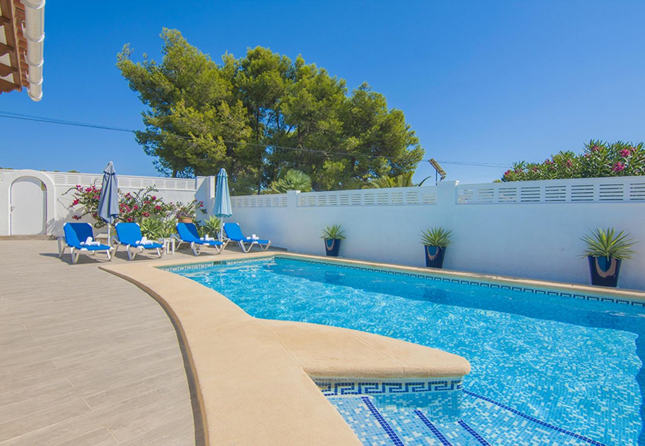 Villa en Benissa - Alquiler de villa en Benissa ACAEPA, con piscina privada para 6 pax