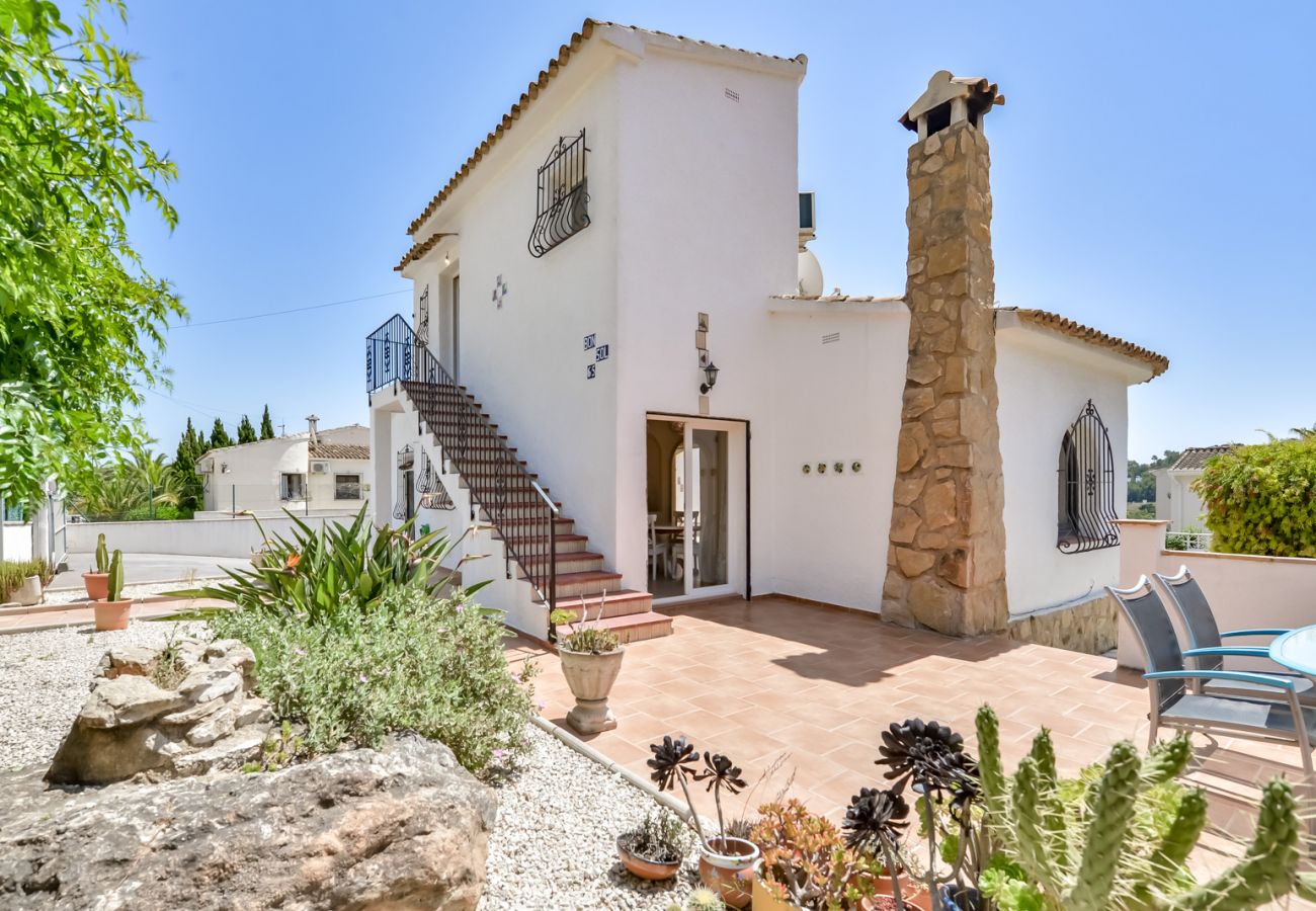 Villa en Moraira - PURA VIDA,villa en Moraira para 7 pax con piscina privada y wifi gratis