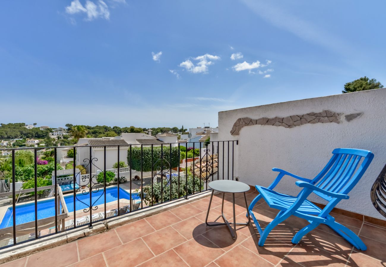 Villa en Moraira - PURA VIDA,villa en Moraira para 7 pax con piscina privada y wifi gratis