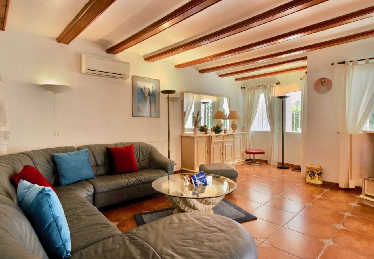 Villa en Els Poblets - Villa con aire acondicionado y piscina privada Almadrava DV 6p