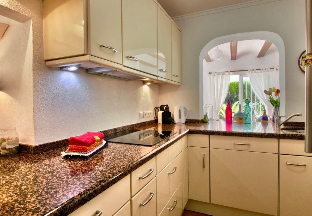 Villa en Els Poblets - Villa con aire acondicionado y piscina privada Almadrava DV 6p