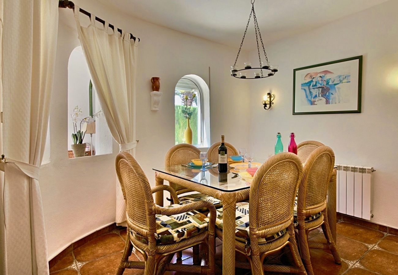 Villa en Els Poblets - Villa con aire acondicionado y piscina privada Almadrava DV 6p