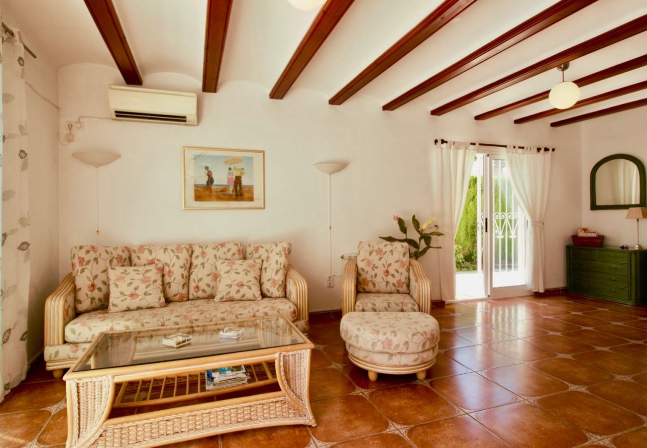 Villa en Els Poblets - Villa con aire acondicionado y piscina privada Almadrava DV 6p