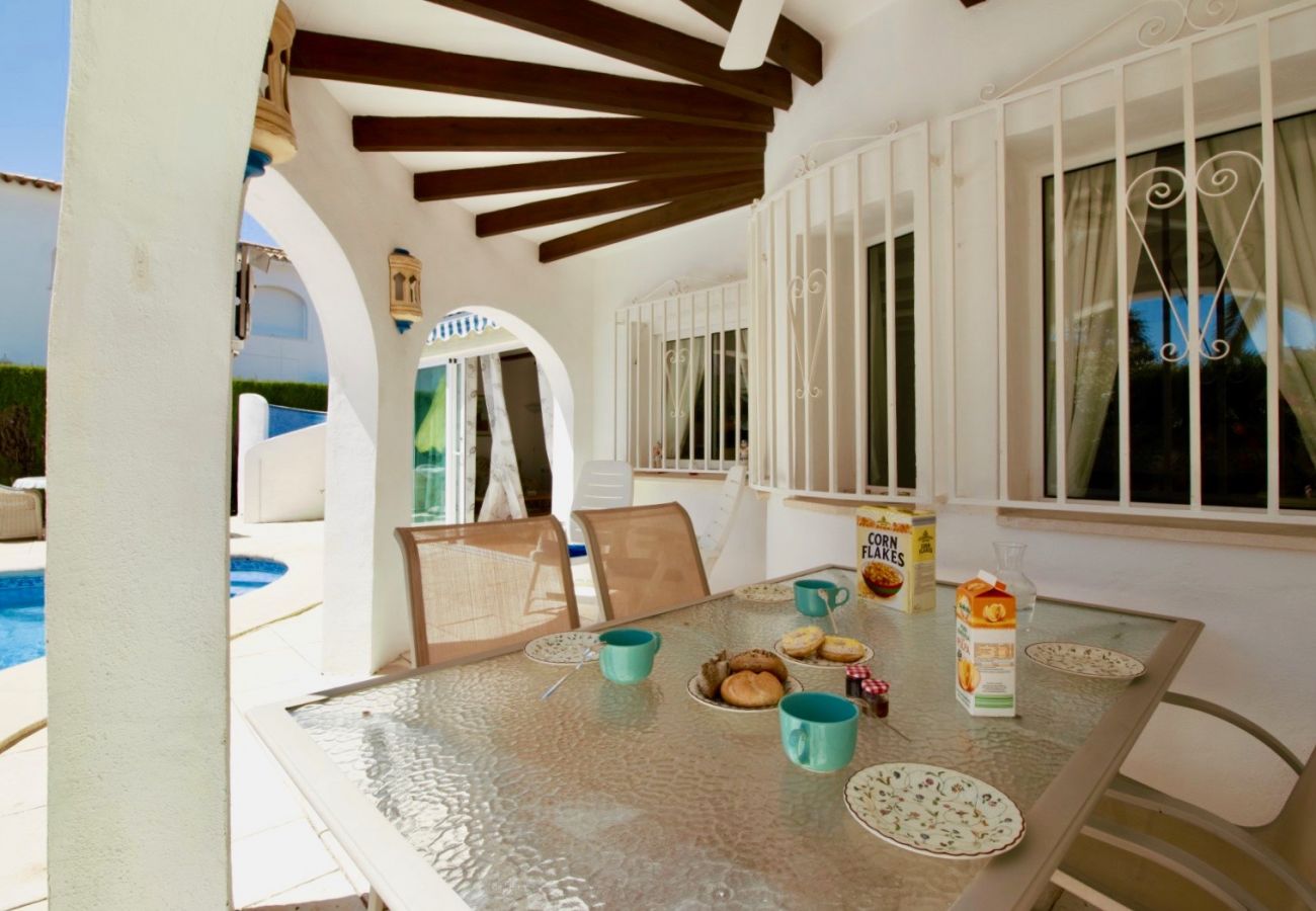Villa en Els Poblets - Villa con aire acondicionado y piscina privada Almadrava DV 6p