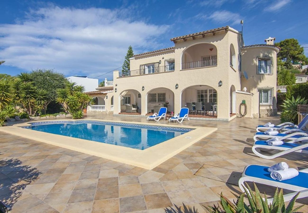 Villa en Benissa -  DOS ANGELES, Villa para 6 pax con piscina y a 500 metros de la cala Baladrar. wifi gratis
