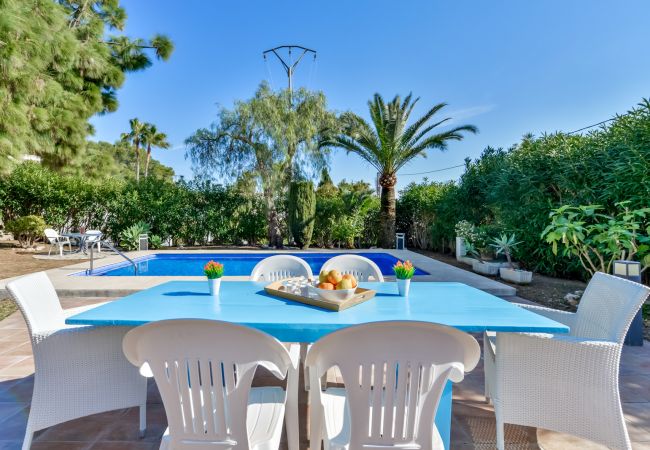 Villa en Moraira - Alquiler de villa en Moraira BENIALI para 6 pax con  piscina privada.