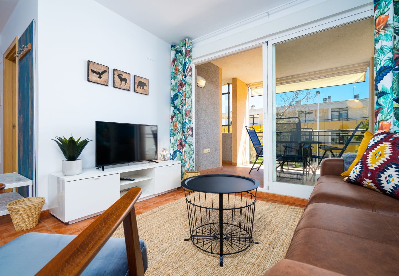 Apartamento en Javea / Xàbia - Augusta Apartment Jávea Sur, Estiloso con AC, Wifi, Terraza y Piscina