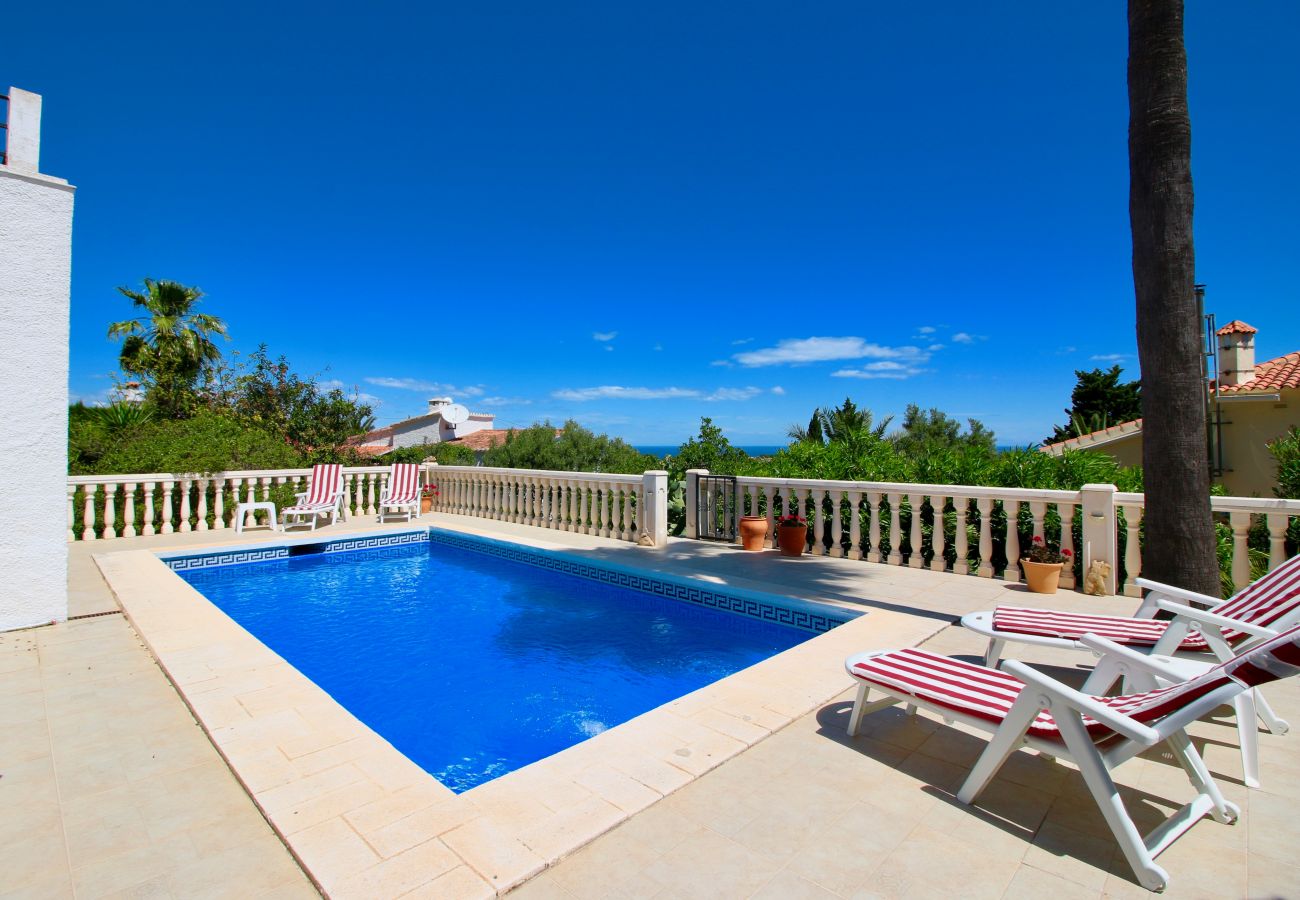 Villa en Denia - Bonita Villa con vistas y piscina Quijote LA