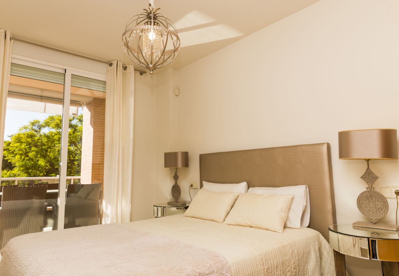 Apartamento en Javea / Xàbia - Golden Gardens Apartment Javea Arenal, Terraza, AACC, Wifi y a solo 600m de la Playa 