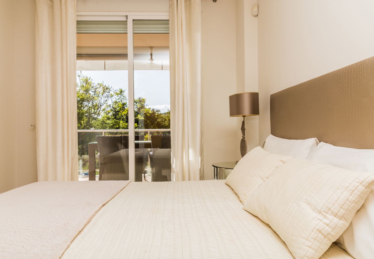 Apartamento en Javea / Xàbia - Golden Gardens Apartment Javea Arenal, Terraza, AACC, Wifi y a solo 600m de la Playa 