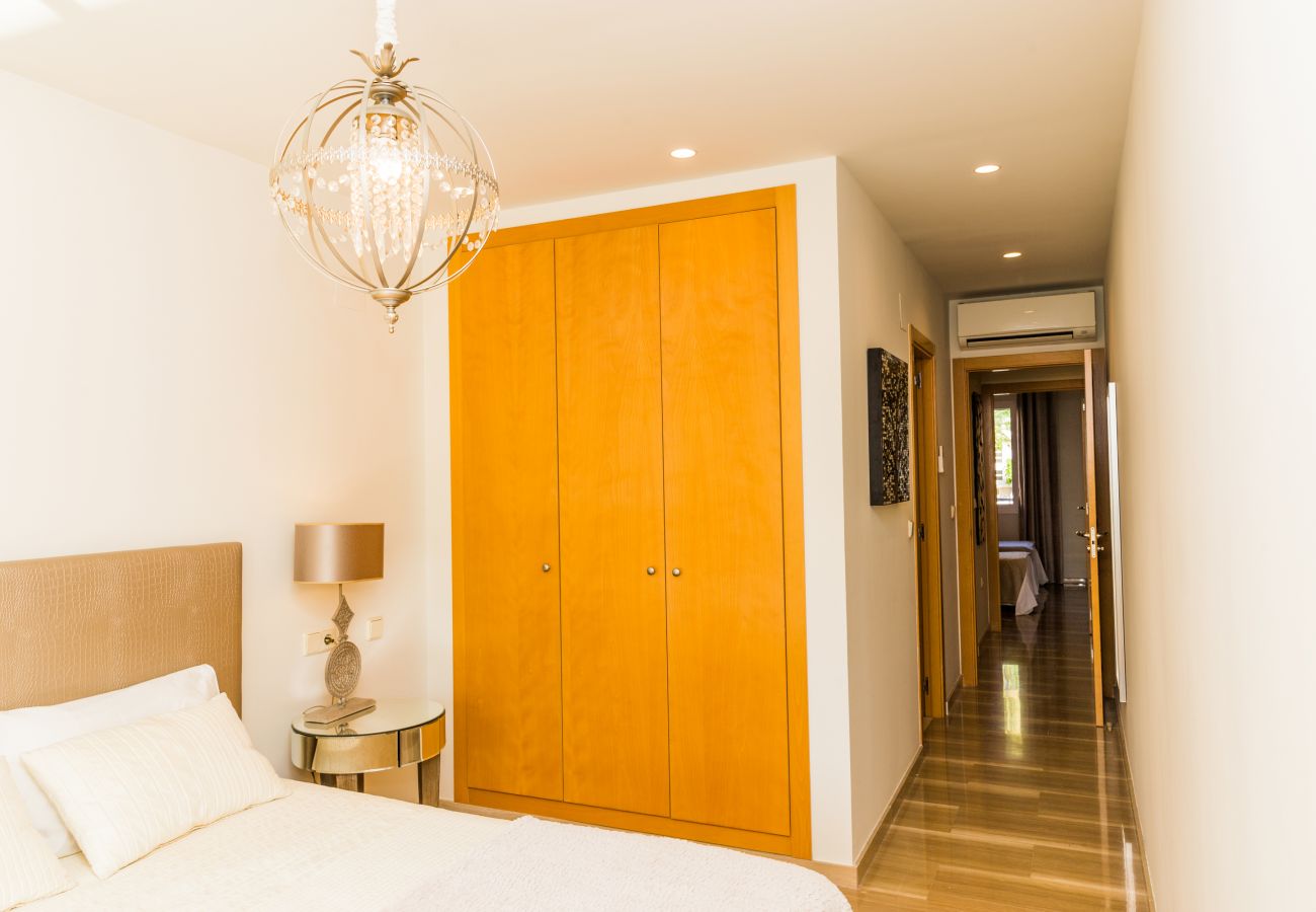 Apartamento en Javea / Xàbia - Golden Gardens Apartment Javea Arenal, Terraza, AACC, Wifi y a solo 600m de la Playa 