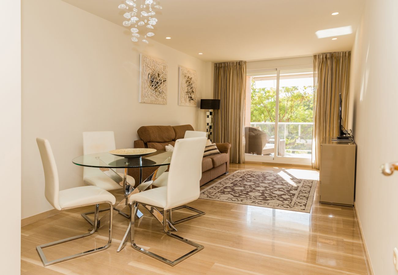 Apartamento en Javea / Xàbia - Golden Gardens Apartment Javea Arenal, Terraza, AACC, Wifi y a solo 600m de la Playa 