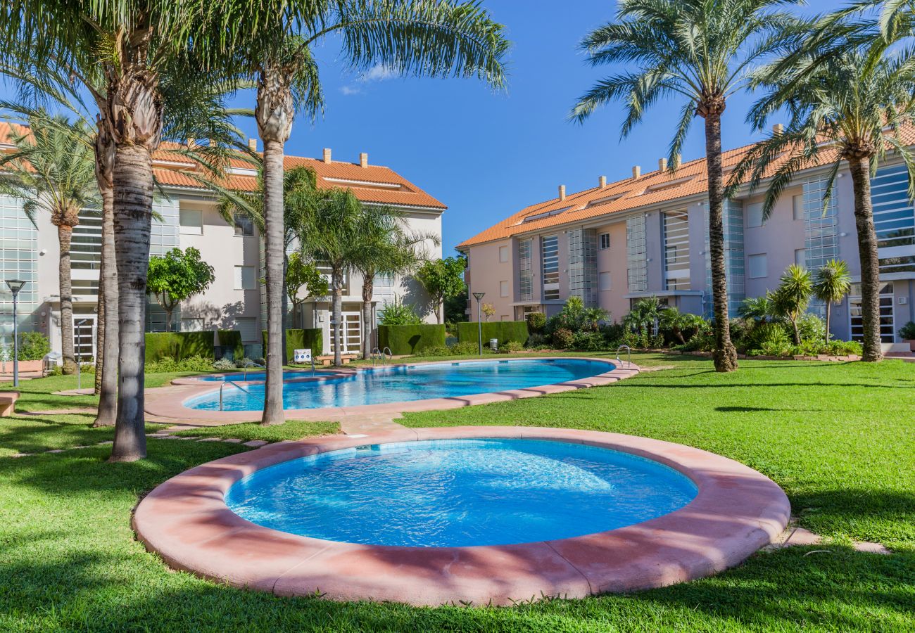 Apartamento en Javea / Xàbia - Golden Gardens Apartment I Javea Arenal, Terraza, AACC, Wifi y a solo 600m de la Playa 