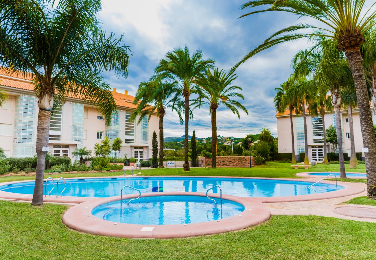 Apartamento en Javea / Xàbia - Golden Gardens Apartment I Javea Arenal, Terraza, AACC, Wifi y a solo 600m de la Playa 