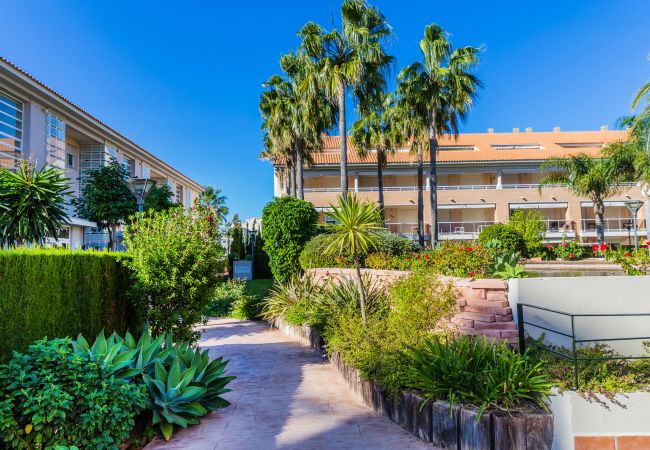 Apartamento en Javea / Xàbia - Golden Gardens Duplex I Apartment Javea Arenal , 3 Terrazas, AC, Piscina, a solo 600m de la Playa!