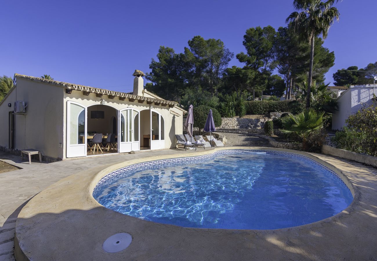 Villa en Moraira - MOSTOLES, Bonita villa en Moraira para 6 pax con piscina privada y wifi gratis