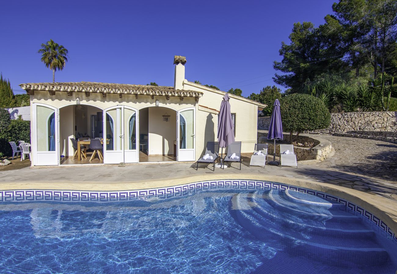 Villa en Moraira - MOSTOLES, Bonita villa en Moraira para 6 pax con piscina privada y wifi gratis