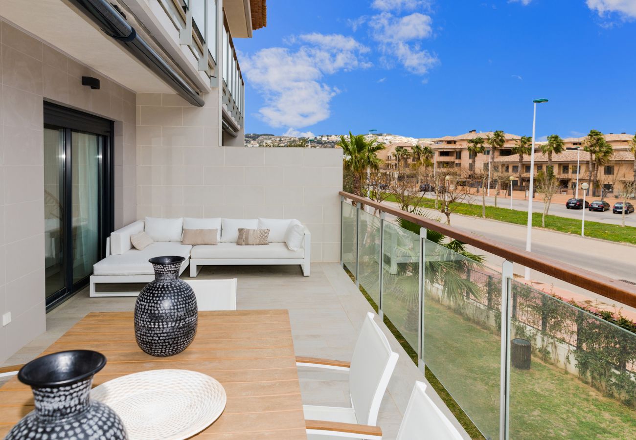 Apartamento en Javea / Xàbia - Altamar Plus Apartment Javea Arenal, Estiloso con AC, Wifi, Terraza y Piscina 