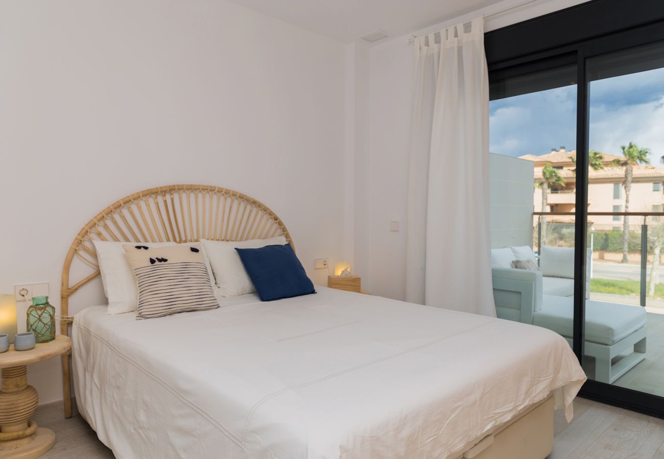 Apartamento en Javea / Xàbia - Altamar Plus Apartment Javea Arenal, Estiloso con AC, Wifi, Terraza y Piscina 