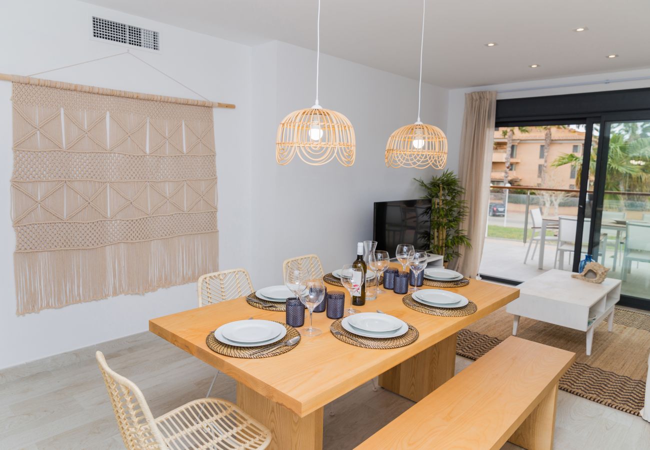 Apartamento en Javea / Xàbia - Altamar Plus Apartment Javea Arenal, Estiloso con AC, Wifi, Terraza y Piscina 