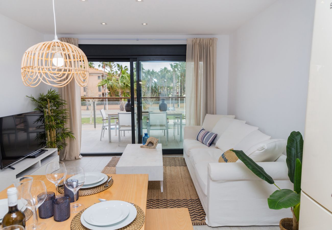 Apartamento en Javea / Xàbia - Altamar Plus Apartment Javea Arenal, Estiloso con AC, Wifi, Terraza y Piscina 