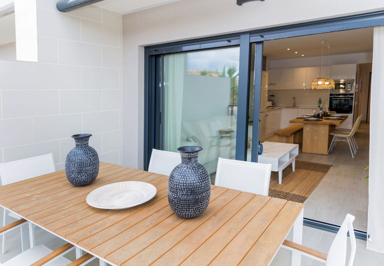 Apartamento en Javea / Xàbia - Altamar Plus Apartment Javea Arenal, Estiloso con AC, Wifi, Terraza y Piscina 