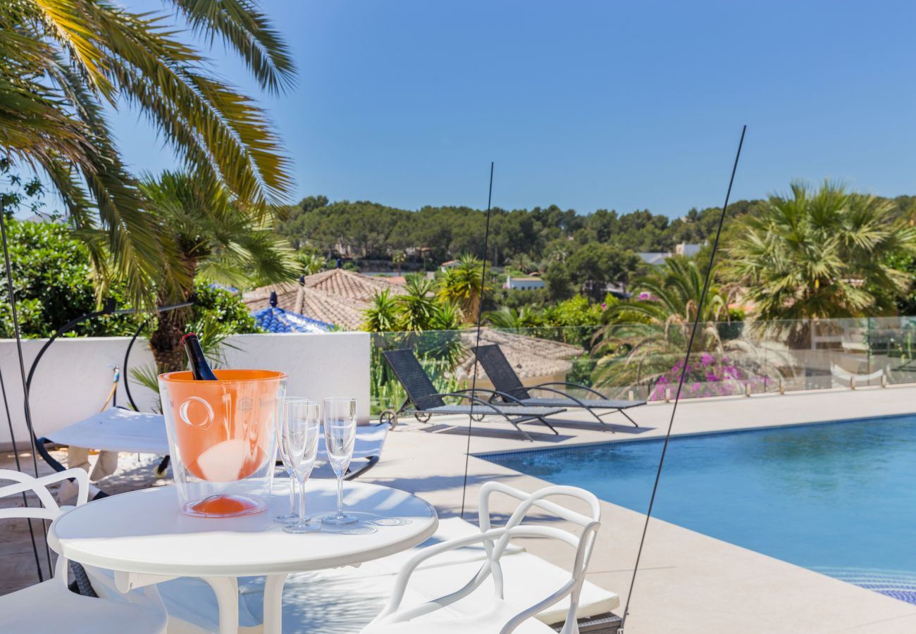 Villa en Benissa - Villa Castillo Benissa, con Piscina Privada y Vistas al Mar